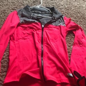 Zip up athletic jacket